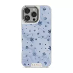 Ice Queen - Snowflakes iPhone 16 Pro Max Case, Elite Light (MagSafe) / Silver