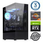 INTOP Ryzen 5 5600X 16GB 500SSD M.2 NVME+2TB RTX5060 8GB no-OS