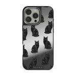 Salem - iPhone 16 Pro Max Case, Elite Mirror Dark (MagSafe) / Silver