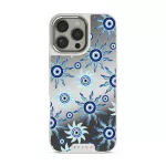 Blue Gaze - iPhone 16 Pro Case, Elite Mirror Light (MagSafe) / Silver
