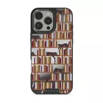 Ex Libris - iPhone 16 Pro Case, Elite Mirror Dark (MagSafe) / Gunmetal