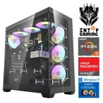 INTOP AQUA Ryzen 7 9700X 16GB DDR5 1TB SSD M.2 NVME+2TB RX9060XT 16GB WIN11