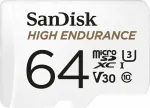 SANDISK HIGH ENDURANCE microSDXC 64GB V30 z adapterem