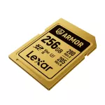 Lexar SDXC ARMOR Gold UHS-II U3, Stainless Steel, IP68 R280/W210 (V60) 256GB