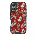 Merry Kitty - iPhone 16 Plus Case, Elite Dark (MagSafe) / Gunmetal