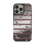 On Hold - iPhone 16 Pro Max Case, Elite Mirror Dark (MagSafe) / Silver