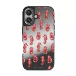Coral Reef - iPhone 16 Case, Elite Mirror Dark (MagSafe) / Silver