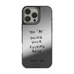 Your Best - iPhone 16 Pro Max Case, Elite Mirror Dark (MagSafe) / Silver