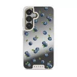Blueberry Muffin - Samsung Galaxy S25 Case, Elite Mirror Light (Magnetic) / Gold