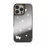 Love Notes - iPhone 16 Pro Max Case, Elite Mirror Dark (MagSafe) / Gold