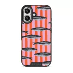 Del Mar - iPhone 17 Case, Elite Dark (MagSafe) / Silver