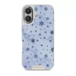 Ice Queen - Snowflakes iPhone 16 Case, Elite Light (MagSafe) / Silver