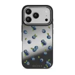 Blueberry Muffin - iPhone 17 Pro Case, Elite Mirror Dark (MagSafe) / Silver