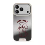 Stay Lucky - iPhone 17 Pro Case, Elite Mirror Light (MagSafe) / Silver