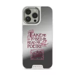 Read Me - iPhone 16 Pro Case, Elite Mirror Light (MagSafe) / Silver