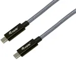 &bdquo;Equip USB-C 3.2&ndash;C Gen 2x2 PD 240 W kabelis, 2,00 m, juodos spalvos&ldquo;