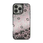 Lambada - iPhone 16 Pro Case, Elite Mirror Dark (MagSafe) / Silver