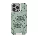 Cancer - iPhone 16 Pro Max Case, Elite Light (MagSafe) / Silver / Turquoise