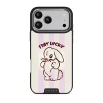 Stay Lucky - iPhone 17 Pro Max Case, Elite Dark (MagSafe) / Silver