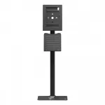 Tablet advertising mount with lock MC-924 B