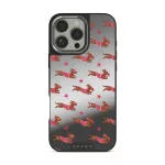 Hot Dog - iPhone 16 Pro Case, Elite Mirror Dark (MagSafe) / Silver