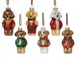 Eglutės žaisliukas Dog, 10.5 cm, stiklas