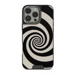 Rabbit Hole - iPhone 16 Pro Case, Elite Dark (MagSafe) / Silver