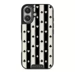 Queen's Court - iPhone 16 Case, Elite Dark (MagSafe) / Silver