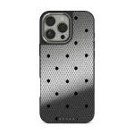 Provocation - iPhone 16 Pro Max Case, Elite Mirror Dark (MagSafe) / Silver