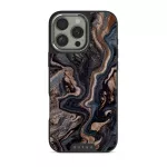Enchanted Mirror - Marble iPhone 16 Pro Max Case, Elite Dark (MagSafe) / Silver