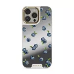 Blueberry Muffin - iPhone 16 Pro Max Case, Elite Mirror Light (MagSafe) / Gold