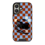 Pit Stop - iPhone 16 Case, Elite Dark (MagSafe) / Gold