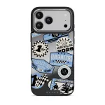 Finish Line - iPhone 17 Pro Max Case, Elite Mirror Dark (MagSafe) / Silver