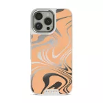 High Vibrations - Color Swirl iPhone 16 Pro Max Case, Elite Mirror Light (MagSafe) / Silver