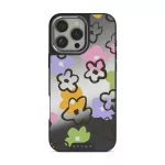 Good Vibes - iPhone 16 Pro Case, Elite Mirror Dark (MagSafe) / Silver
