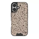 Sparkling Tiara - Stars iPhone 16 Case, Elite Dark (MagSafe) / Silver