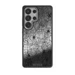 Wicked Ways - Samsung Galaxy S25 Ultra Case, Elite Mirror Dark (Magnetic) / Silver