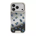Blueberry Muffin - iPhone 17 Pro Case, Elite Mirror Light (MagSafe) / Silver