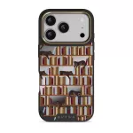 Ex Libris - iPhone 17 Pro Case, Elite Mirror Dark (MagSafe) / Gold