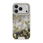 District Wildflowers - iPhone 17 Pro Case, Elite Mirror Light (MagSafe) / Silver
