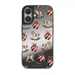 Rocking Around - iPhone 16 Case, Elite Mirror Dark (MagSafe) / Gunmetal
