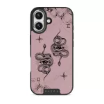 Gemini - iPhone 17 Case, Elite Dark (MagSafe) / Silver / Pink