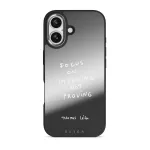 Focus On - iPhone 17 Case, Elite Mirror Dark (MagSafe) / Silver