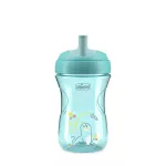 Mokomasis puodelis Chicco Advanced Cup, mėlynas, 266 ml