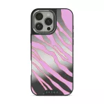 Spicy - iPhone 16 Pro Max Case, Elite Mirror Dark (MagSafe) / Silver