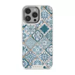 Tropical Oasis - Ornament iPhone 16 Pro Case, Elite Light (MagSafe) / Silver