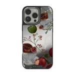 Afternoon Tea - iPhone 16 Pro Max Case, Elite Mirror Dark (MagSafe) / Silver