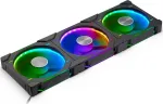 &bdquo;Phanteks&ldquo; ventiliatorius D30-120 D-RGB &bdquo;Regular&ldquo;, 3 vnt. rinkinys (PH-F140D30_DRGB_PWM_BK01_3P)