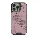 Capricorn - iPhone 16 Pro Case, Elite Dark (MagSafe) / Silver / Pink