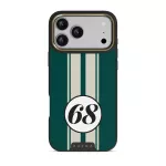 Classic Racing - iPhone 17 Pro Max Case, Elite Dark (MagSafe) / Gold